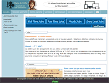 Tablet Screenshot of damedetrefle.com
